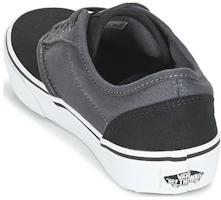 Shop 中童 Vans Atwood 休閒 防滑透氣 低筒 兒童滑板鞋 黑灰色