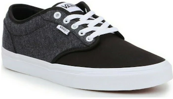 Lookbook Vans Atwood 耐磨防滑 低筒休閒時尚板鞋 黑色