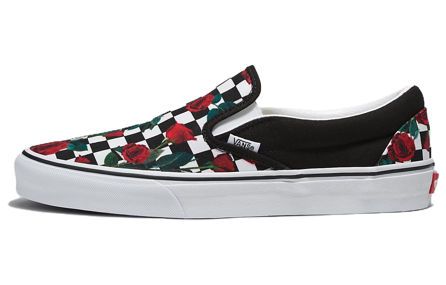 Vans Aura Checkerboard Customs 'Roses' VN0A3VC0946