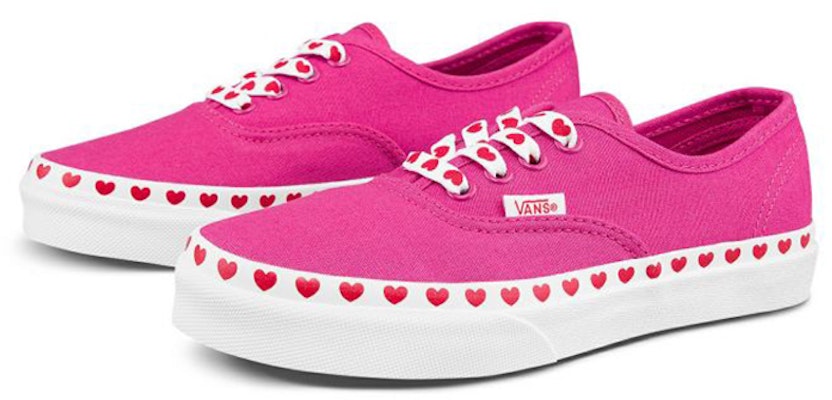 童裝 Vans Authentic 低筒 兒童板鞋 玫紅色 Lookbook 童裝 Vans Authentic 低筒 兒童板鞋 玫紅色