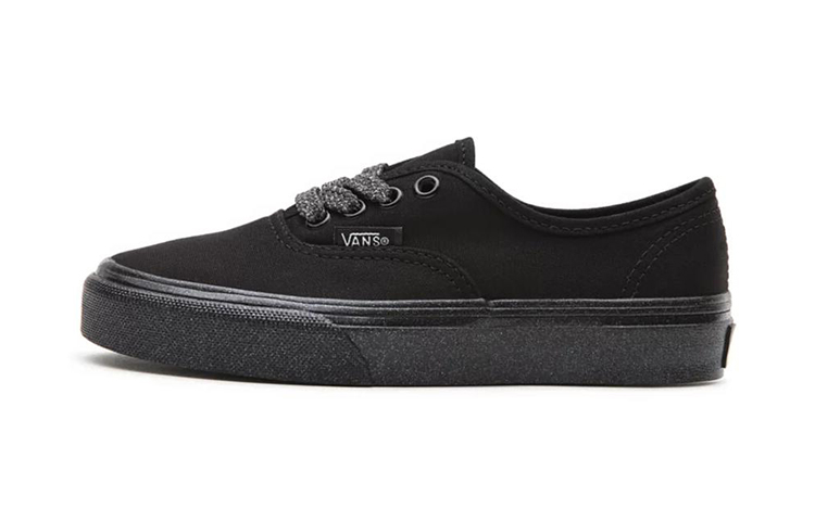 Buy 中童 Vans Authentic 低筒 兒童滑板鞋 純黑