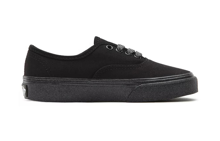 Order 中童 Vans Authentic 低筒 兒童滑板鞋 純黑
