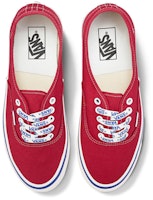 Vans Authentic 44 復古休閒 低幫 板鞋 男女同款 紅色 Lookbook Vans Authentic 44 復古休閒 低幫 板鞋 男女同款 紅色