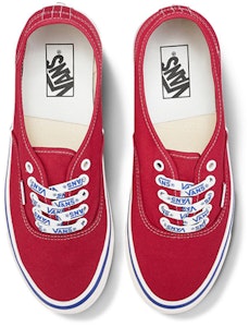 반스 어센틱 44 '오리지널 레드/오리지널 레이스' VN0A38ENWO8 Lookbook 반스 어센틱 44 '오리지널 레드/오리지널 레이스' VN0A38ENWO8