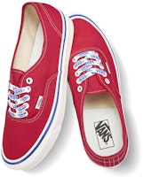 Vans Authentic 44 復古休閒 低幫 板鞋 男女同款 紅色 Shop Vans Authentic 44 復古休閒 低幫 板鞋 男女同款 紅色
