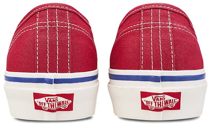 Vans Vans Authentic 44 'Og Red/Og Vans Lace' VN0A38ENWO8 Purchase Vans Vans Authentic 44 'Og Red/Og Vans Lace' VN0A38ENWO8