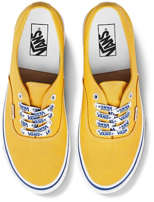 Vans Authentic 44 低筒 滑板鞋 男女同款 黃色 Lookbook Vans Authentic 44 低筒 滑板鞋 男女同款 黃色