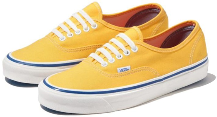 Vans Authentic 44 Deck 'Anaheim Factory - Yellow Blue' VN0A5JMQYLW Order Vans Authentic 44 Deck 'Anaheim Factory - Yellow Blue' VN0A5JMQYLW