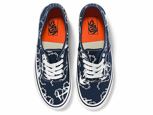 范斯Authentic 44 Deck DX『Anaheim Factory - Anchors Navy』VN0A5JMQNVY Lookbook 范斯Authentic 44 Deck DX『Anaheim Factory - Anchors Navy』VN0A5JMQNVY