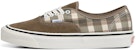 Vans Authentic 44 DX 'Anaheim Factory - Cord Plaid Walnut' Coklat Kord Plaid. VN0005U81NU
