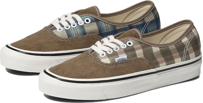 Vans Authentic 44 DX 'Anaheim Factory - Cord Plaid Walnut' VN0005U81NU Lookbook Vans Authentic 44 DX 'Anaheim Factory - Cord Plaid Walnut' VN0005U81NU