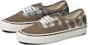 Lookbook Vans Authentic 44 DX 'Anaheim Factory - Cord Plaid Walnut' Coklat Kord Plaid. VN0005U81NU