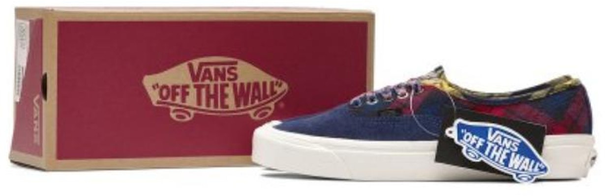 Vans Authentic 44 DX 'Fábrica Anaheim - Mezcla de Cuadros Azul Marino' VN0A5KX48F0 Shop Vans Authentic 44 DX 'Fábrica Anaheim - Mezcla de Cuadros Azul Marino' VN0A5KX48F0