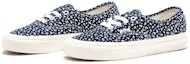 Order Vans Authentic 44 DX 'Anaheim Factory - OG Floral Navy' Bunga Biru Navy Asli VN0A7Q5CNVY