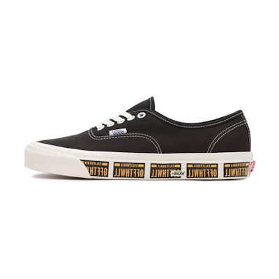 Vans Authentic 44 DX 'Anaheim Factory - Vanity Plate Black'