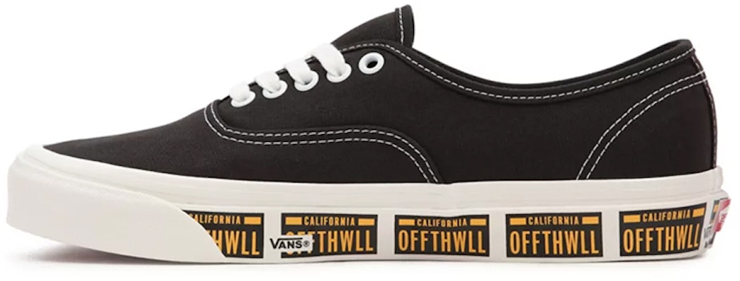 Vans Authentic 44 DX 'Anaheim Factory - Vanity Plate Black' VN0A5KX4AXB Order Vans Authentic 44 DX 'Anaheim Factory - Vanity Plate Black' VN0A5KX4AXB