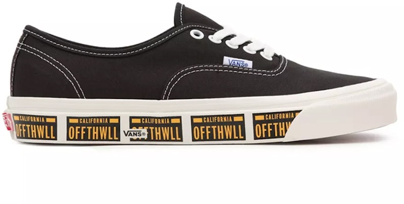 Vans Authentic 44 DX 'Anaheim Factory - Vanity Plate Black' VN0A5KX4AXB Lookbook Vans Authentic 44 DX 'Anaheim Factory - Vanity Plate Black' VN0A5KX4AXB