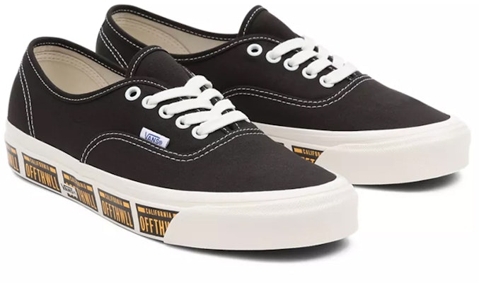 Vans Authentic 44 DX 'Anaheim Factory - Vanity Plate Black' VN0A5KX4AXB Shop Vans Authentic 44 DX 'Anaheim Factory - Vanity Plate Black' VN0A5KX4AXB