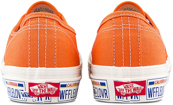 Vans Authentic 44 DX 'Anaheim Factory - Placa Naranja Tigre' VN0A5KX4AXD Purchase Vans Authentic 44 DX 'Anaheim Factory - Placa Naranja Tigre' VN0A5KX4AXD