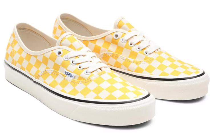 Lookbook 范斯正宗44 DX '阿納海姆工廠 - 黃色棋盤' VN0A54F241P