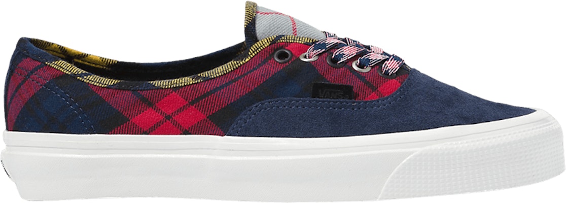 Vans authentic plaid 2024 mix