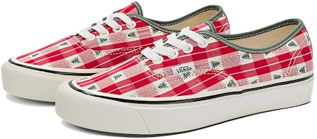 Vans Authentic 44 DX 防滑耐磨 低筒 滑板鞋 男女共用 紅白綠 Lookbook Vans Authentic 44 DX 防滑耐磨 低筒 滑板鞋 男女共用 紅白綠