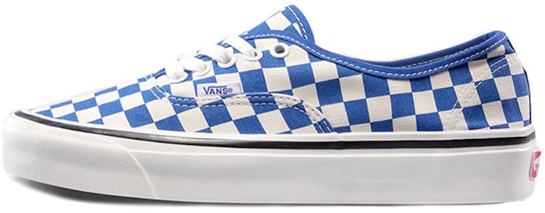 Vans Authentic 44 DX 棋盤格 復古休閒 低幫 板鞋 男女同款 藍白 Buy Vans Authentic 44 DX 棋盤格 復古休閒 低幫 板鞋 男女同款 藍白