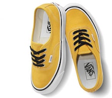 Vans Authentic 44 DX 復古休閒 低幫 板鞋 男女同款 黃白 Shop Vans Authentic 44 DX 復古休閒 低幫 板鞋 男女同款 黃白