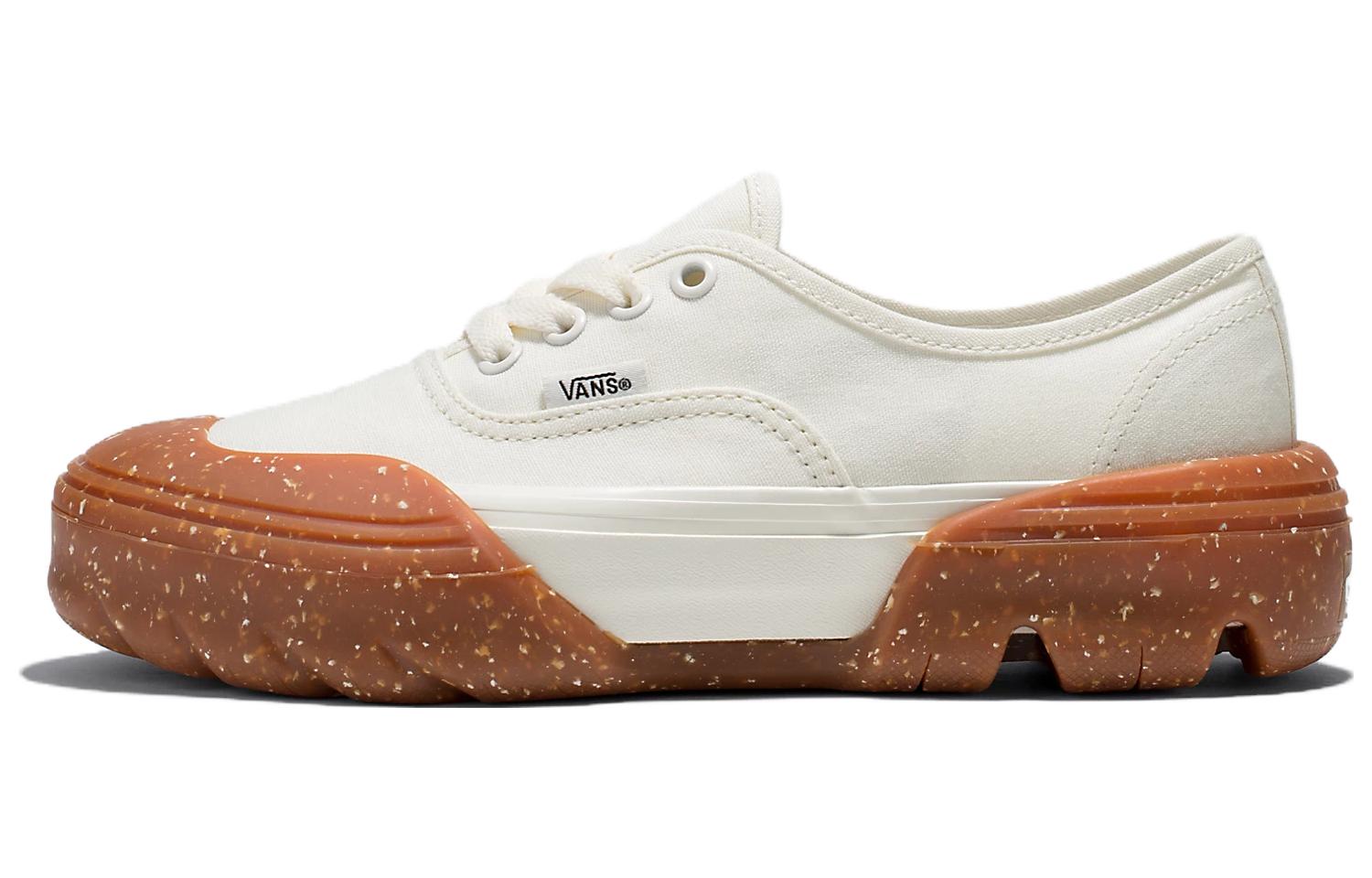 Buy Vans Authentic 44 DX 斑點口香糖 Modular 潮流休閒 防滑耐磨 低筒 滑板鞋 男女同款 白棕