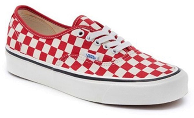 Vans Anaheim Factory Authentic 44 DX 'OG Red' VN0A38ENVL1 Lookbook Vans Anaheim Factory Authentic 44 DX 'OG Red' VN0A38ENVL1