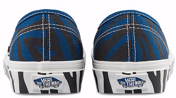 Vans Unisex Authentic Animal Low-Top Sneakers White/Black/Blue VN0A5KRDASQ Purchase Vans Unisex Authentic Animal Low-Top Sneakers White/Black/Blue VN0A5KRDASQ