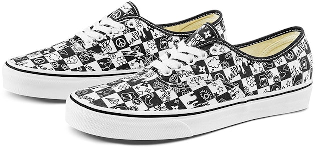 Vans Authentic Retro Zapatos de Skate Unisex Negro Blanco con Diseño de Cuadros VN0A5KS96U6 Order Vans Authentic Retro Zapatos de Skate Unisex Negro Blanco con Diseño de Cuadros VN0A5KS96U6