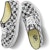 Vans Authentic Kasut Skate Retro Unisex Hitam Putih Cetakan Grid VN0A5KS96U6