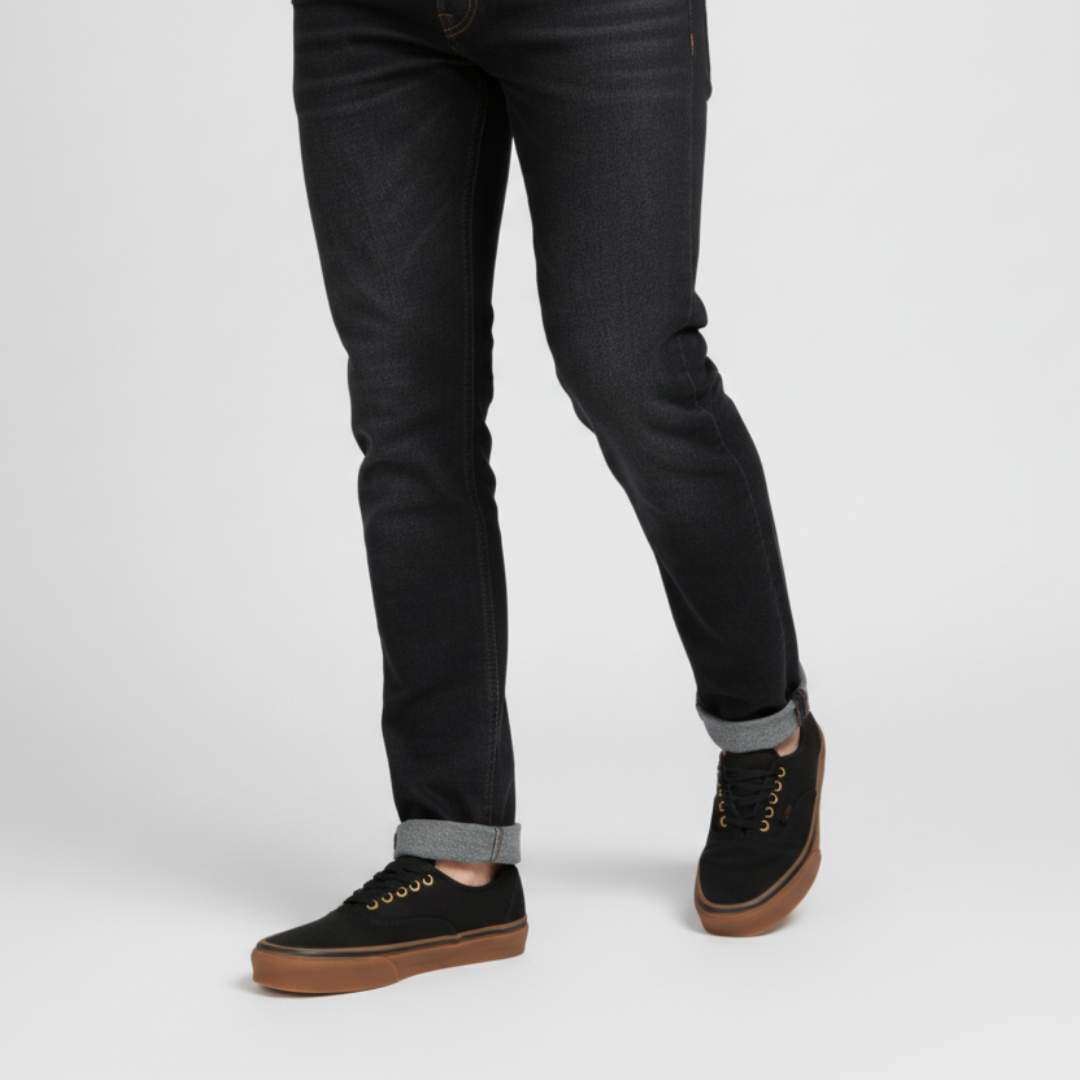 Order Vans Authentic 'Negro Goma' VN000TSVBXH