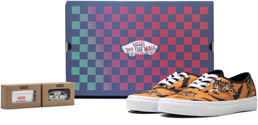 Vans Authentic 'Sulam Harimau Hitam Jingga' VN0A5KRDORA(S-BOX) Buy Vans Authentic 'Sulam Harimau Hitam Jingga' VN0A5KRDORA(S-BOX)