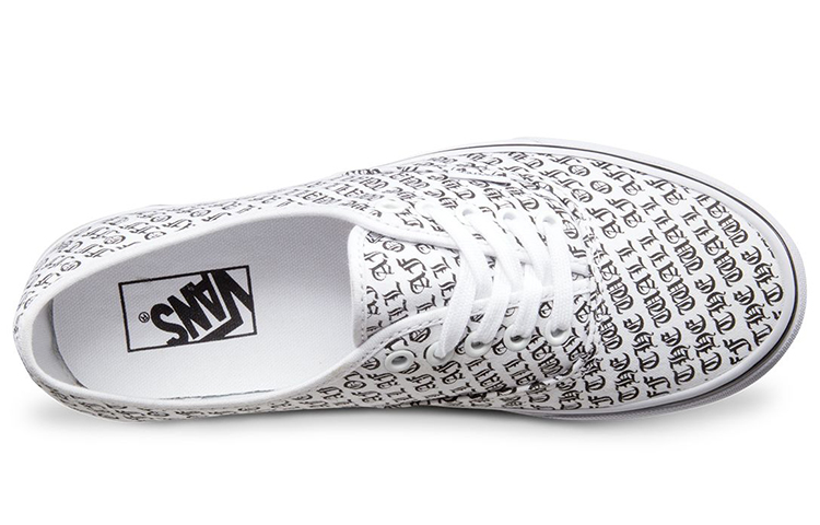 Lookbook Vans Authentic Blanco Negro VN0A38EMOQO