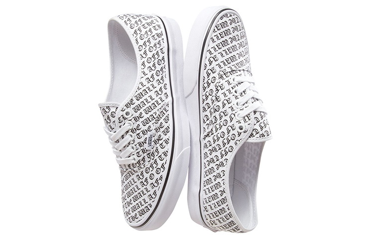 Shop Vans Authentic Blanco Negro VN0A38EMOQO