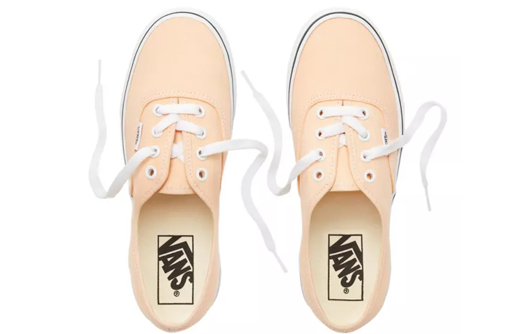 Shop Vans Authentic 'Bleached Apricot' VN0A38EMU5Y