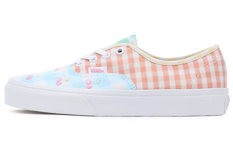 Buy 반스 어센틱 블루 핑크 옐로우 체크 (Vans Authentic Blue Pink Yellow Check) VN0A5KRDASX