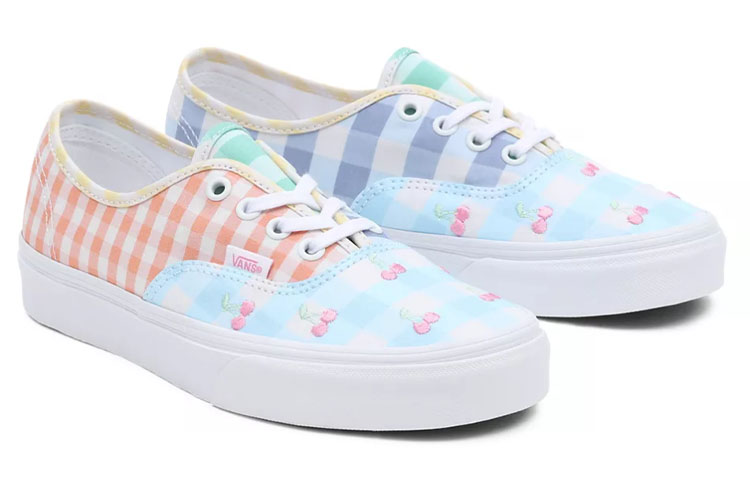 Buy Vans Authentic Gingham Block 'Blue Pink Yellow' VN0A5KRDASX