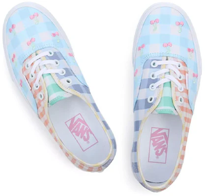 반스 어센틱 블루 핑크 옐로우 체크 (Vans Authentic Blue Pink Yellow Check) VN0A5KRDASX Shop 반스 어센틱 블루 핑크 옐로우 체크 (Vans Authentic Blue Pink Yellow Check) VN0A5KRDASX