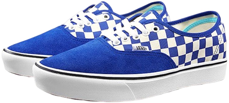 Vans Comfycush Authentic 'Checker Blue' VN0A3WM7VNA Lookbook Vans Comfycush Authentic 'Checker Blue' VN0A3WM7VNA