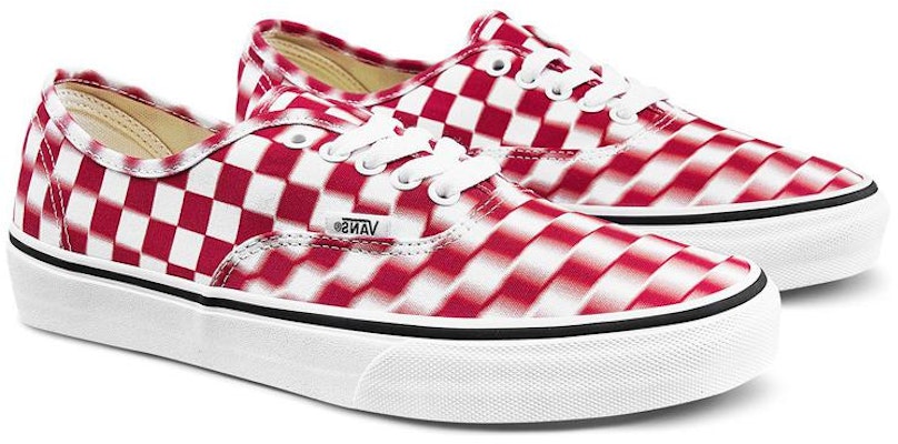 Vans Authentic 'Blur Check - Putih Merah' VN0A2Z5I17Z Lookbook Vans Authentic 'Blur Check - Putih Merah' VN0A2Z5I17Z