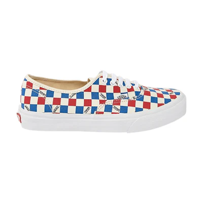 Vans Authentic 'BMX Checkerboard - Blue Red'