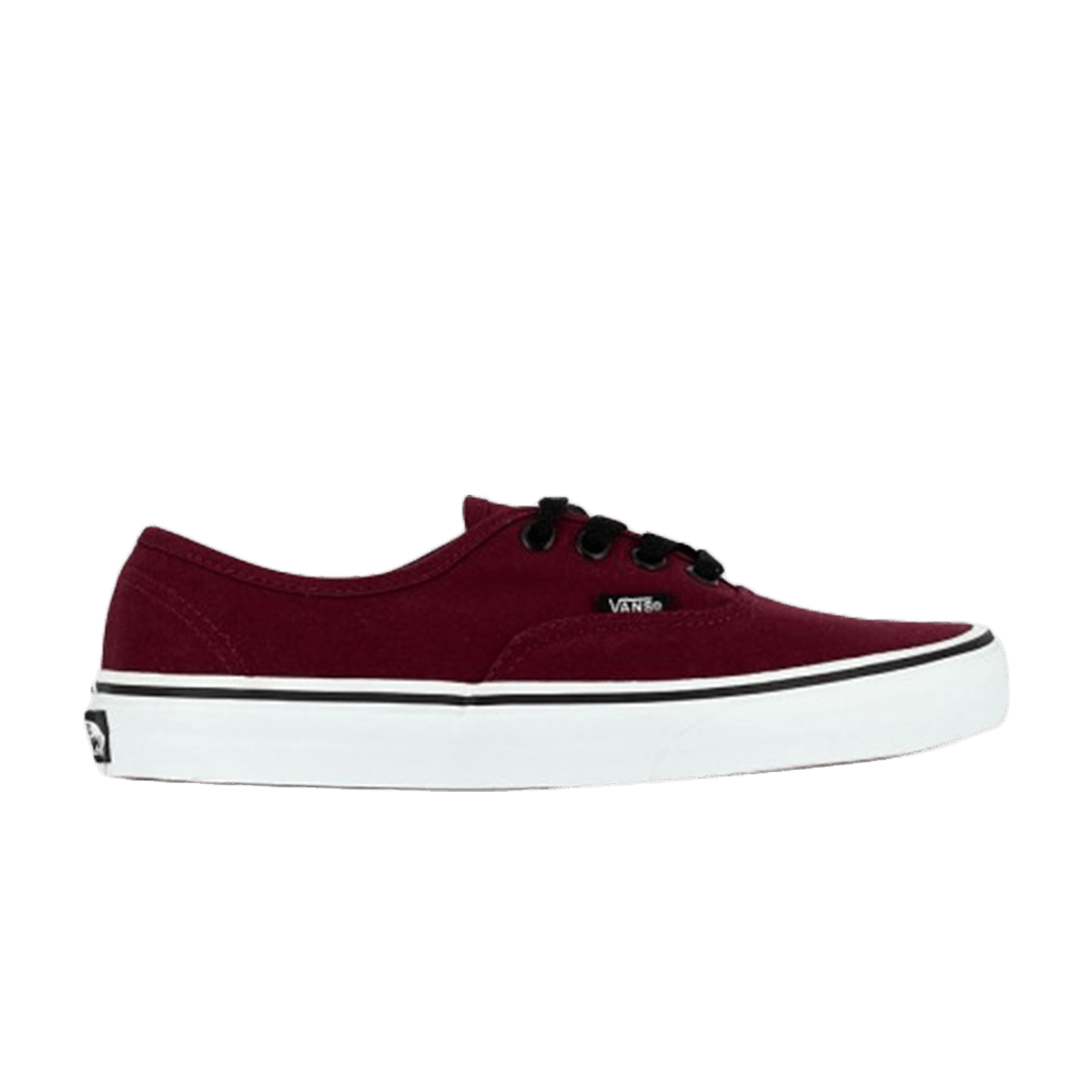 Buy Vans Authentic 'Bordeaux Black' VQER5U8