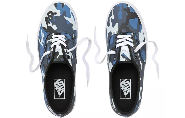 Shop Vans Authentic 'Camo Pop' Corak Kamuflaj VN0A38EMRK2