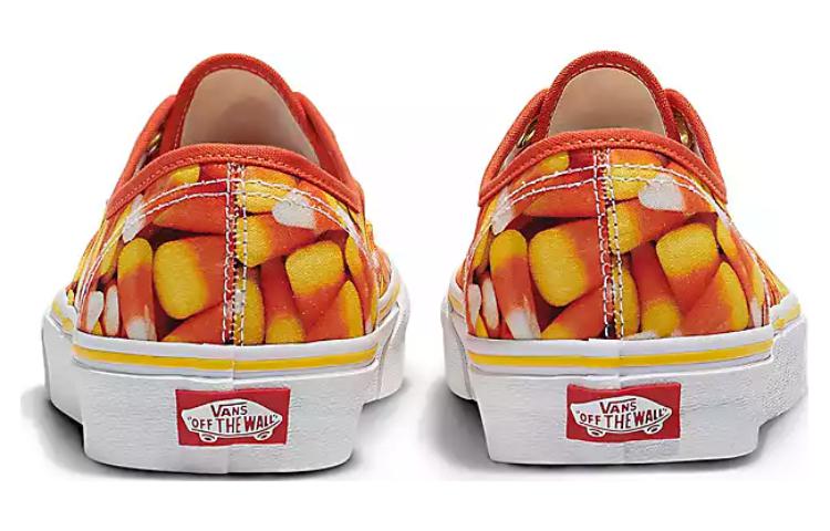 Shop Vans Authentic 舒適休閒 包覆性 低筒 滑板鞋 男女款 黃色