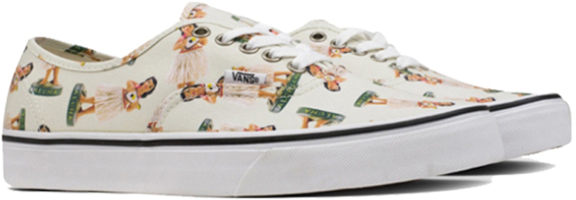 Vans Authentic Clásico Caricatura 'Blanco Verde' VN0004MKID8 Shop Vans Authentic Clásico Caricatura 'Blanco Verde' VN0004MKID8