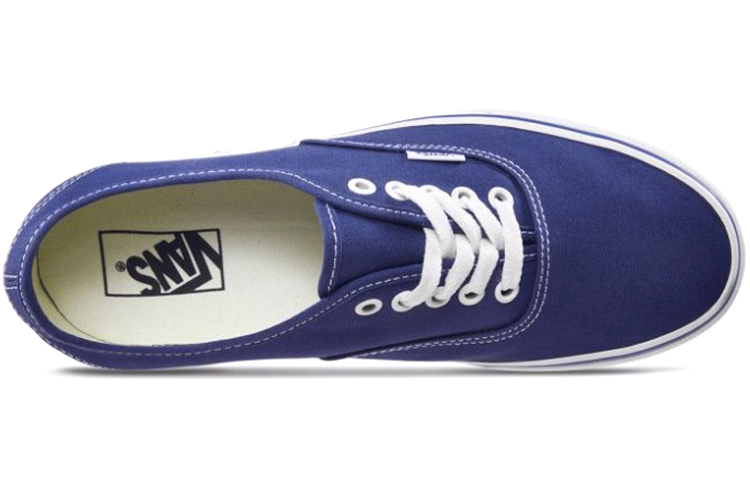 Order Vans Authentic 'Check Block - True Navy' VN0A38EMVJT