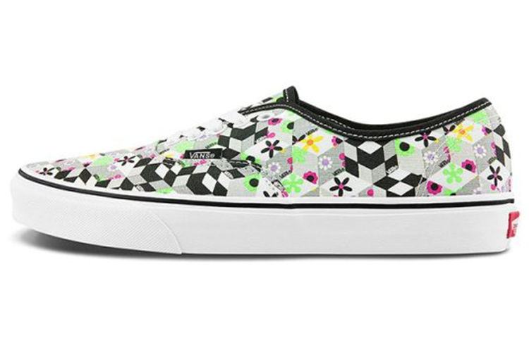 Buy Vansオーセンティック (チェッカーキューブ) ブラック VN0A348A3XR